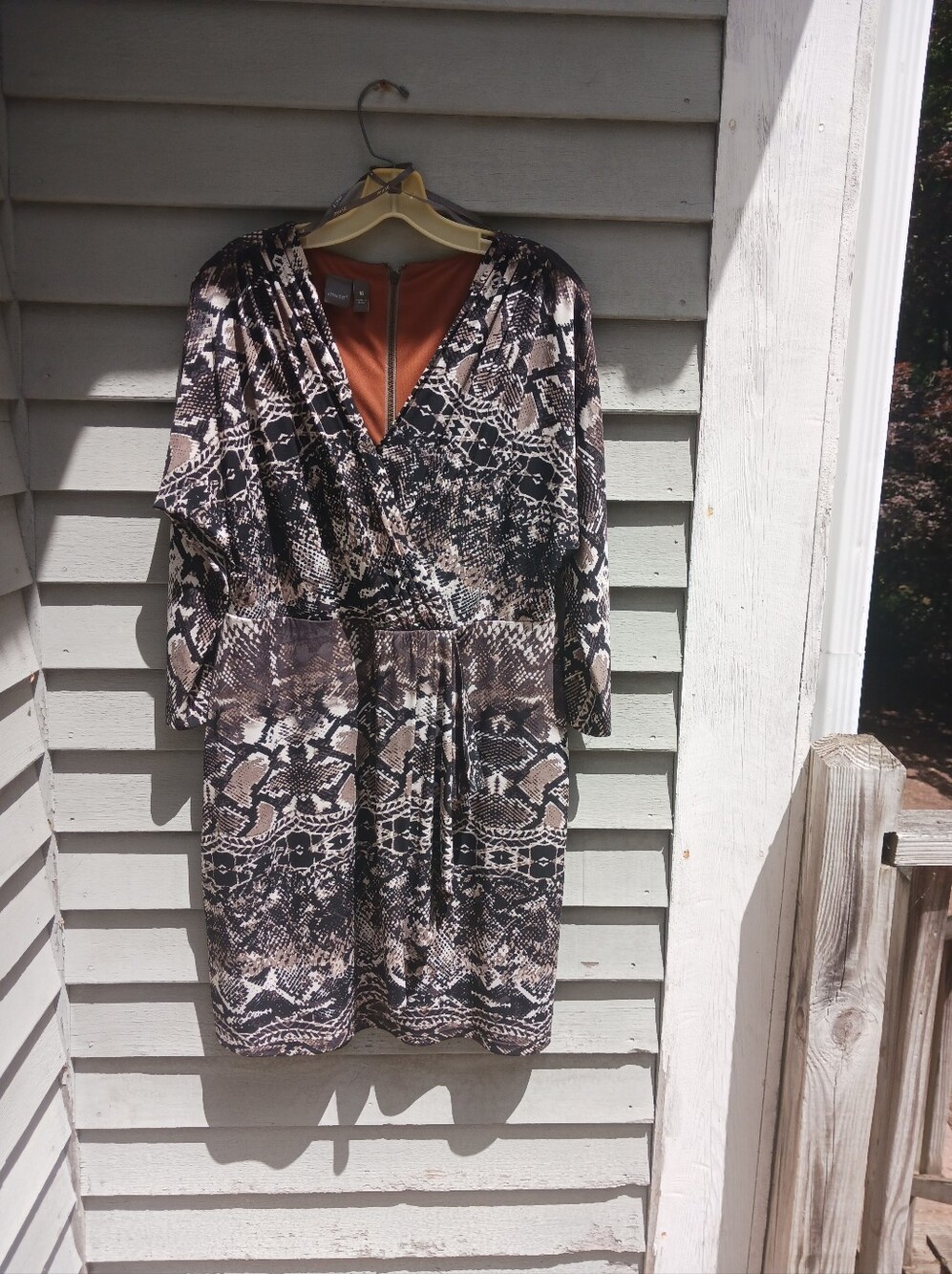 Muse Leopard Print Jersey Dress, Size 16
